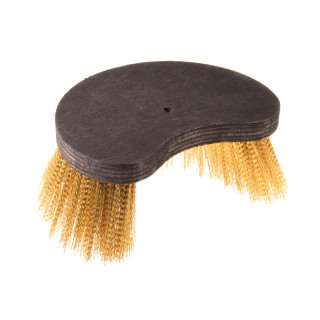 Pièce de rechange brosse laiton tournante demi-lune
