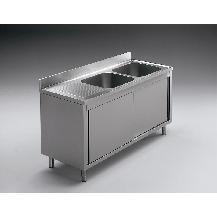 GEMM - Plonge sur pied ouverte 1 vasque 50x50x30h - 100x70x85h
