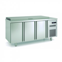 Saladette meuble de préparation pour 21 bacs 1/6 - CORECO