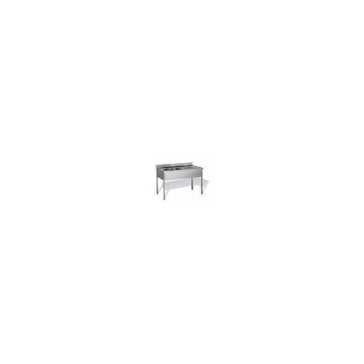GEMM - Plonge sur pied ouverte 1 vasque 50x50x30h - 100x70x85h