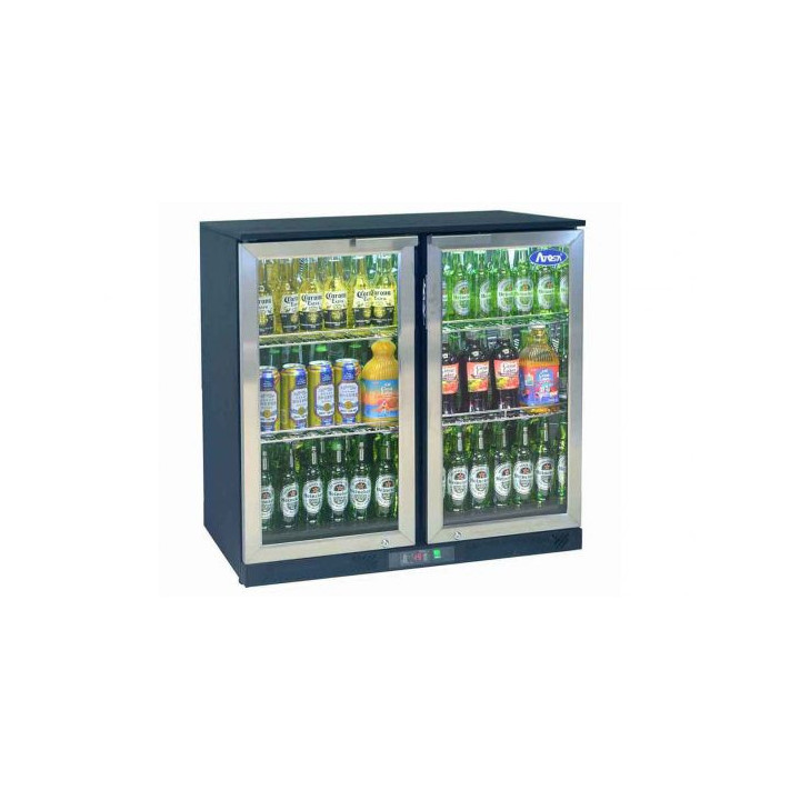 Arrière bar pour tous types de bouteilles 2 portes