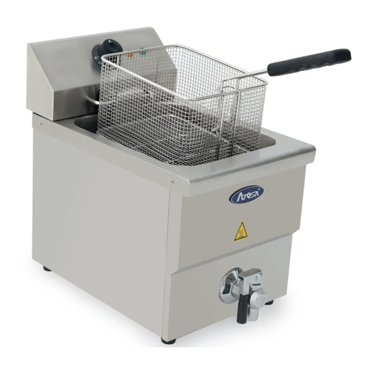 ATOSA - Friteuse électrique avec vidange | Pizza Boutique