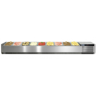 Console réfrigérée GN 1/3 - 8 bacs