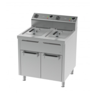 Friteuse électrique à poser - 15L+15L