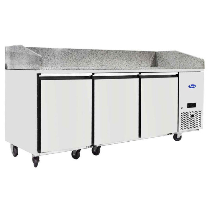 ATOSA - Saladette 150,5cm + Bacs 39,5cm de Profondeur