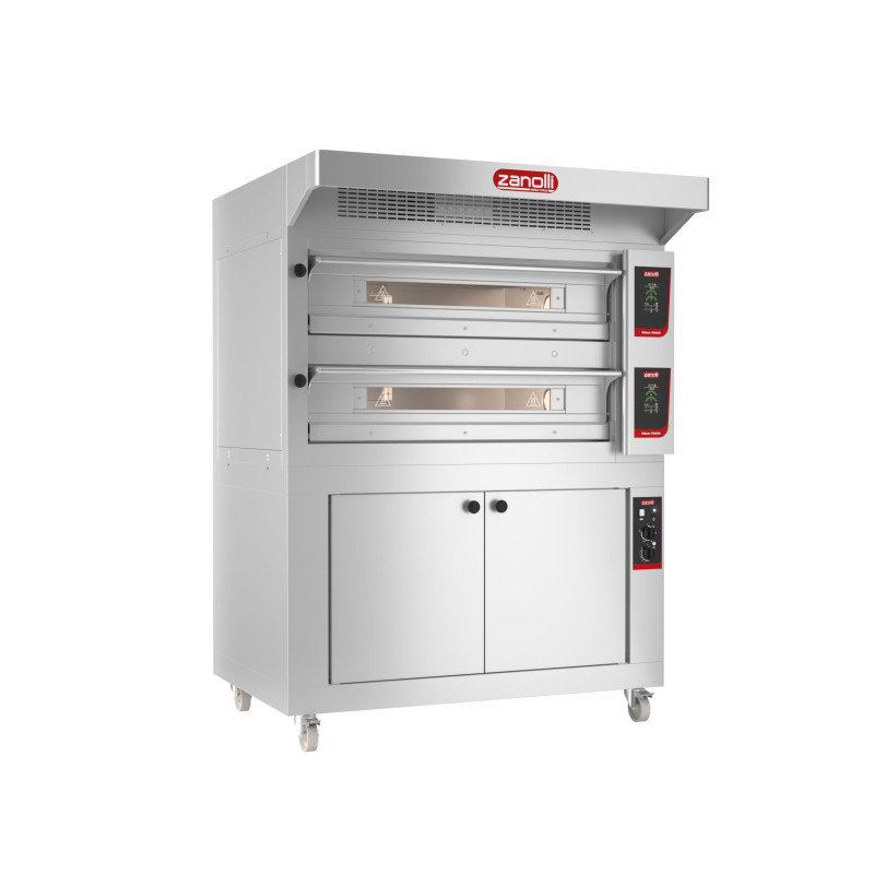 ZANOLLI - Four électrique - Citizen PW double chambre | Pizza boutique