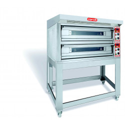 Four à pizza électrique Zanolli Citizen PW double chambre 6+6 MC mécanique