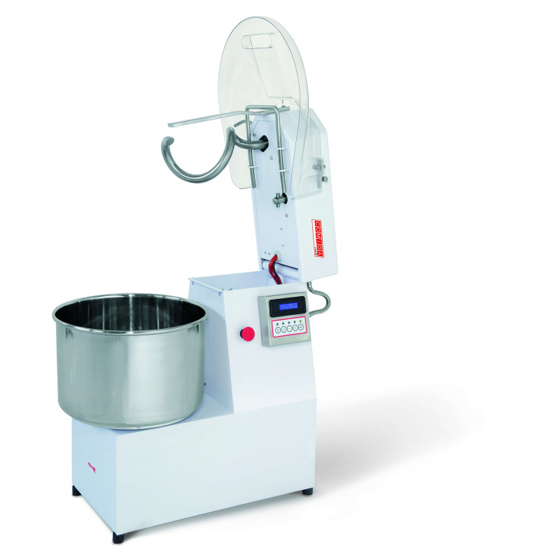 Pétrin à spirale à tête relevable 18kg