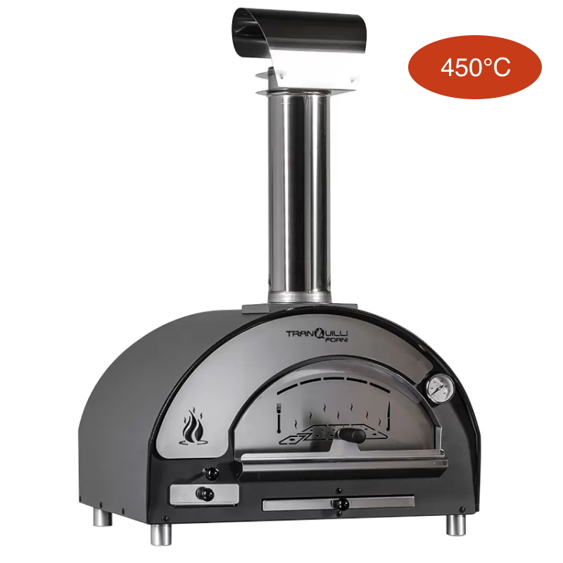 TRANQUILLI FORNI - FOUR À BOIS - ARDE BABY - GRIS ANTHRACITE