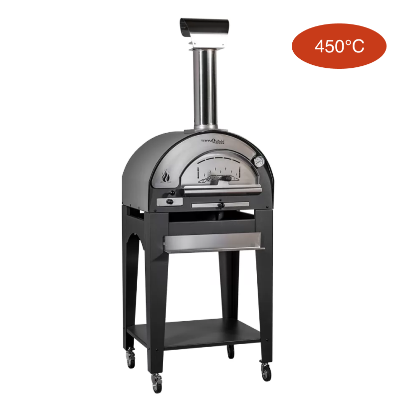 TRANQUILLI FORNI - FOUR À BOIS - ARDE BABY - GRIS ANTHRACITE