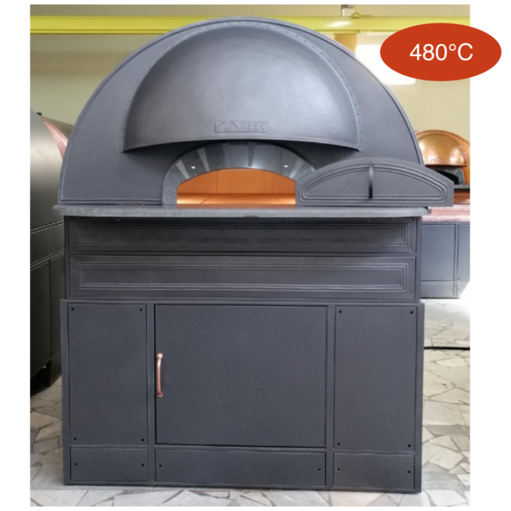 Four électrique Napolitain Tutto Nero - 6 pizzas