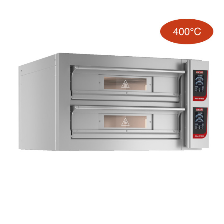 ZANOLLI - Four électrique - Citizen EP70 4+4/5,6 Kw | Pizza Boutique