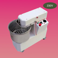 PIZZAGROUP -  Pétrin à spirale 25kg - Tête fixe + Vitesse variable