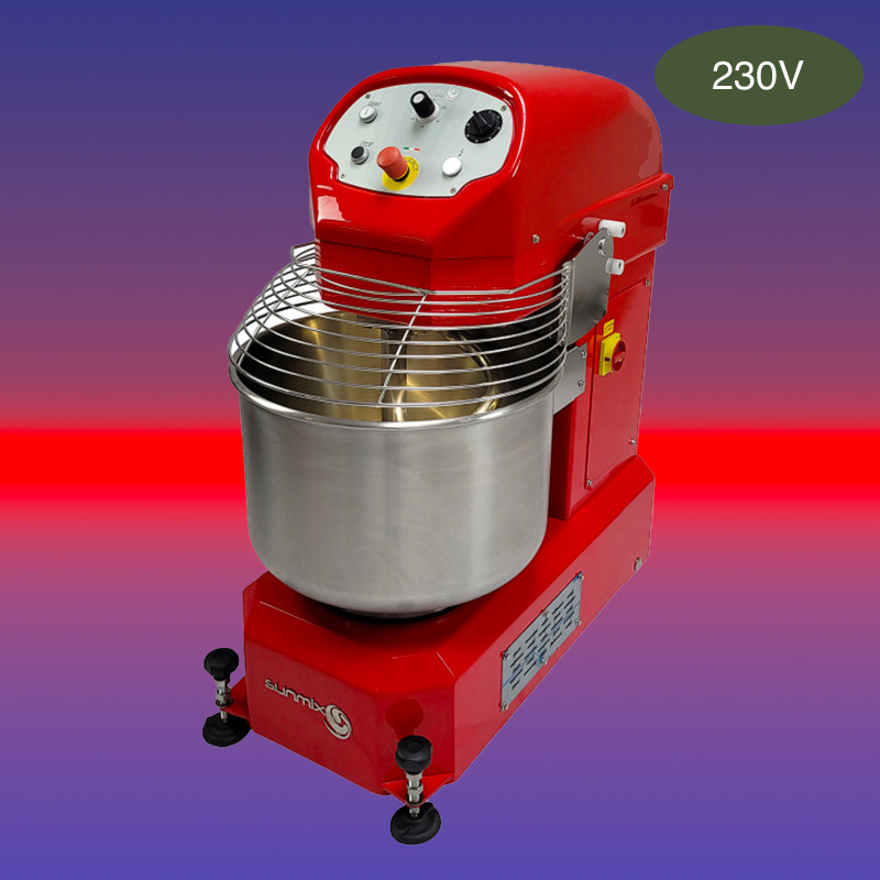 SUNMIX - Pétrin à spirale à tête fixe + Vitesse variable