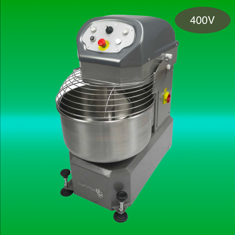 SUNMIX - Pétrin 40kg (60l) - Triphasé - 2 Vitesses + Tête fixe | Pizza Boutique