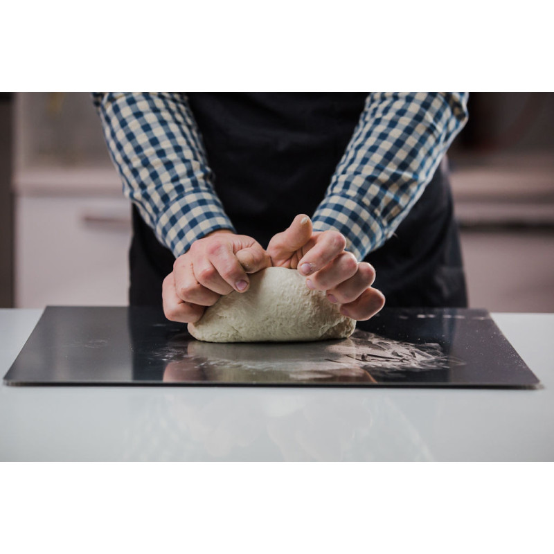 Planche en acier inox