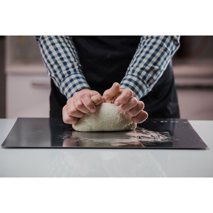 Planche en acier inox