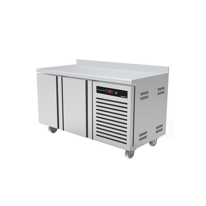 Desserte réfrigérée froid positif 2 portes 274L inox