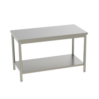 Table de Travail Centrale avec étagère- 14/7