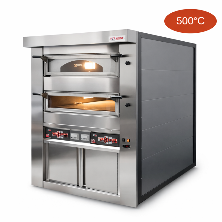 IZZO FORNI - Four électrique - Série Pizzaiolo - 6+6 PIZZAS | Pizza Boutique