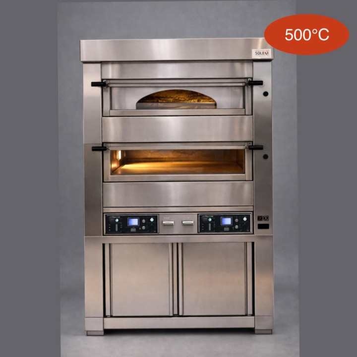 IZZO FORNI - Four électrique - Série Pizzaiolo - 4+4 PIZZAS | Pizza Boutique