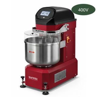 SUNMIX - Pétrin 40kg (55l) - Monophasé - 2 Vitesses + Tête fixe | Pizza Boutique