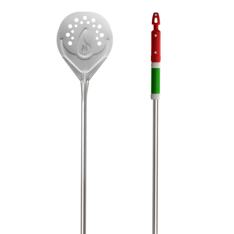LILLY CODROIPO - Pelle à Défourner "OLIMPIA" Ronde 27cm courte