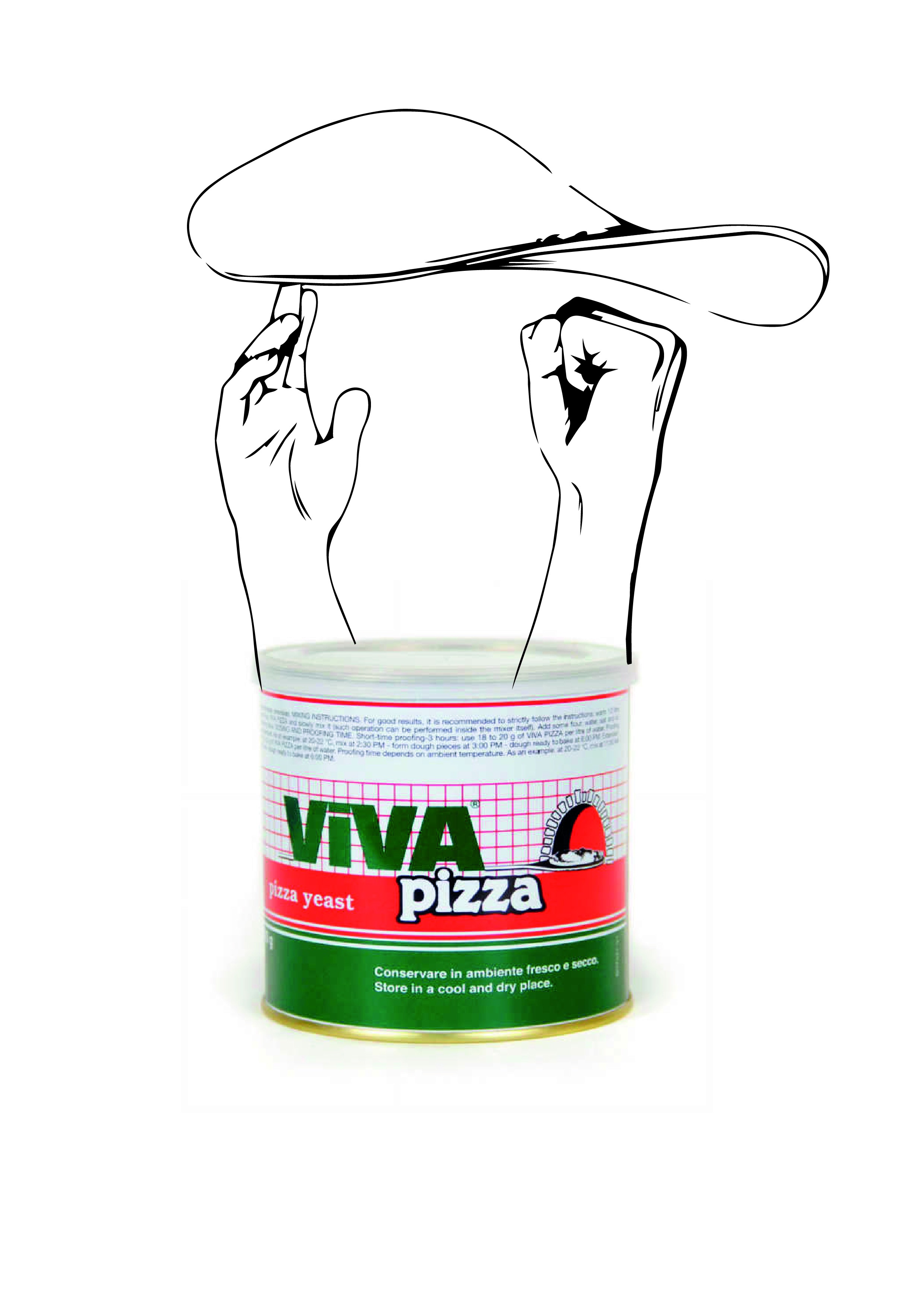 Levure sèche spéciale Viva Pizza